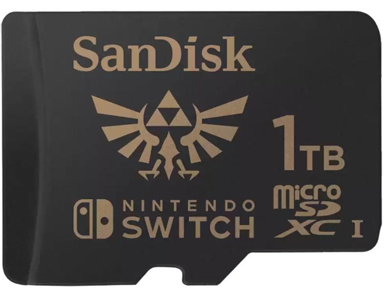 SanDisk microSDXC-Karte Nintendo Switch U3 1000 GB Speicher für Ihre schönsten Nintendo-Abenteuer