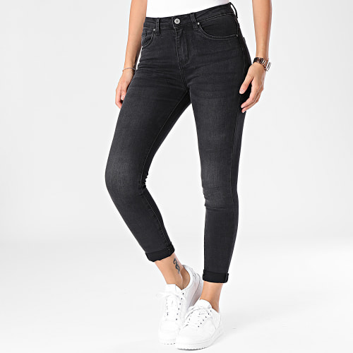 Jean Slim Femme Noir