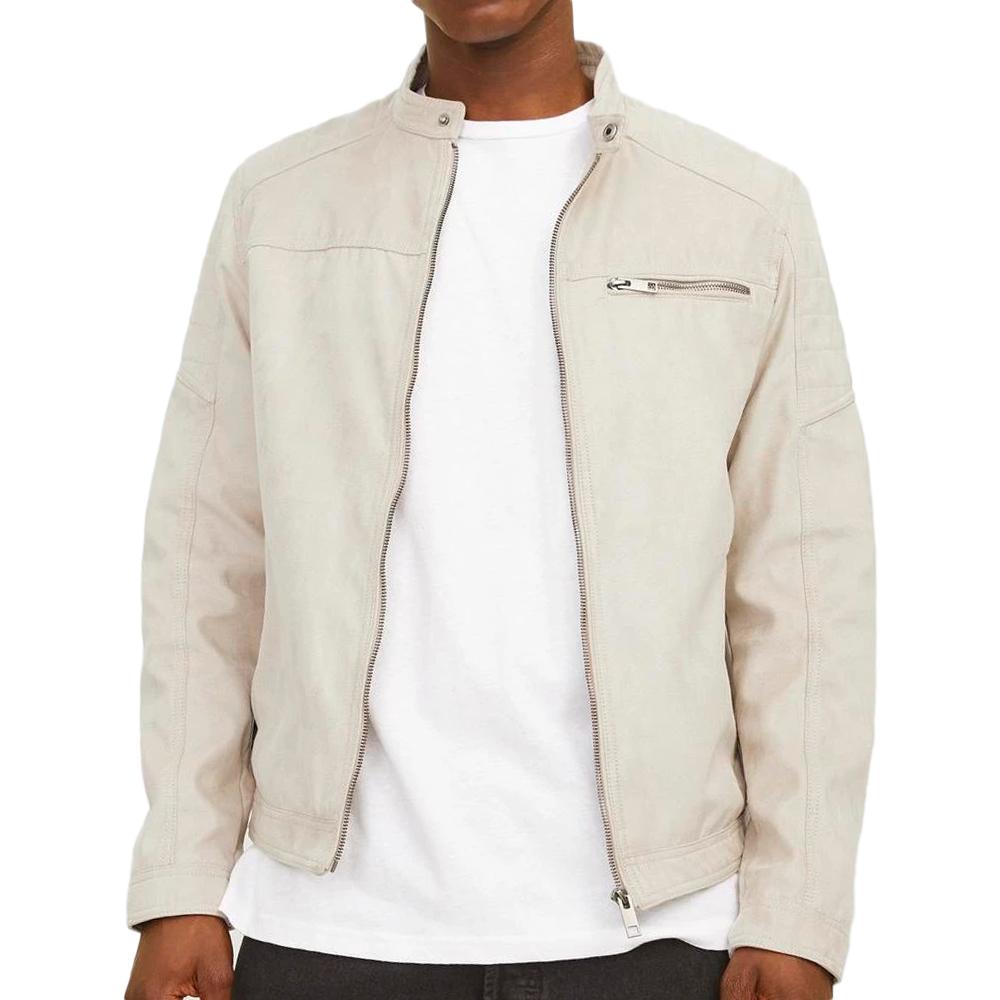 Jack & Jones Veste Suédine Beige Homme Jack & Jones Tano