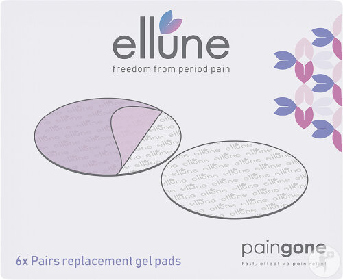 Ellune Gel Pads De Remplacement Pour Appareil Paingone 6 Paires