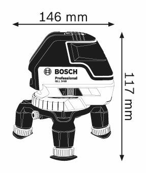 Bosch GLL 3-50 Lijnlaser - 0601063800