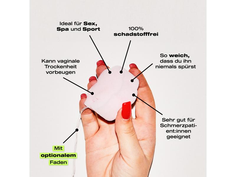 nevernot Soft-Tampon 2.0 48 Stück Weiche Tampons mit optionalem Faden