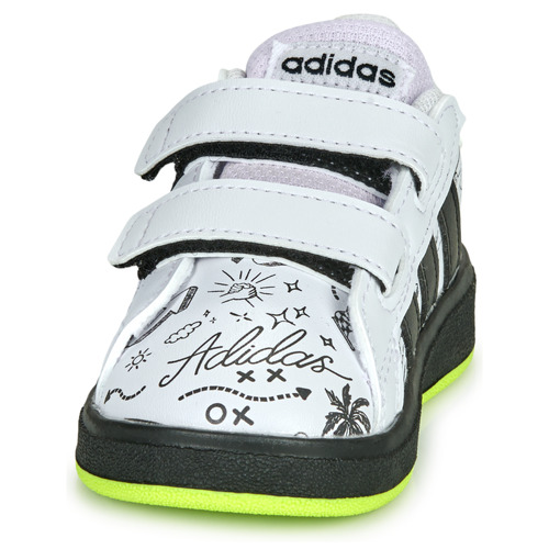 Adidas Sportswear - GRAND COURT 2.0 CF I - Blanc / Noir