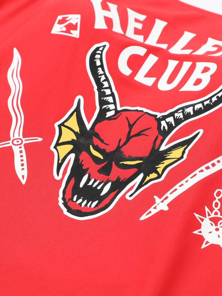 Maiô Stranger Things da Netflix - Vermelho
