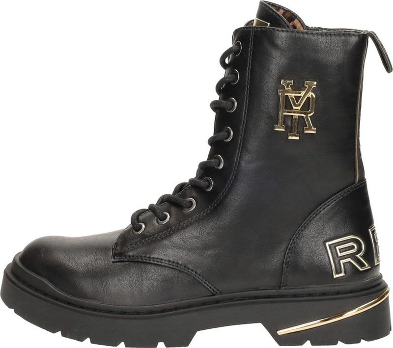 Replay - Joplin 11 - Veterboots - Zwart - Imitatieleer - Textielvoering