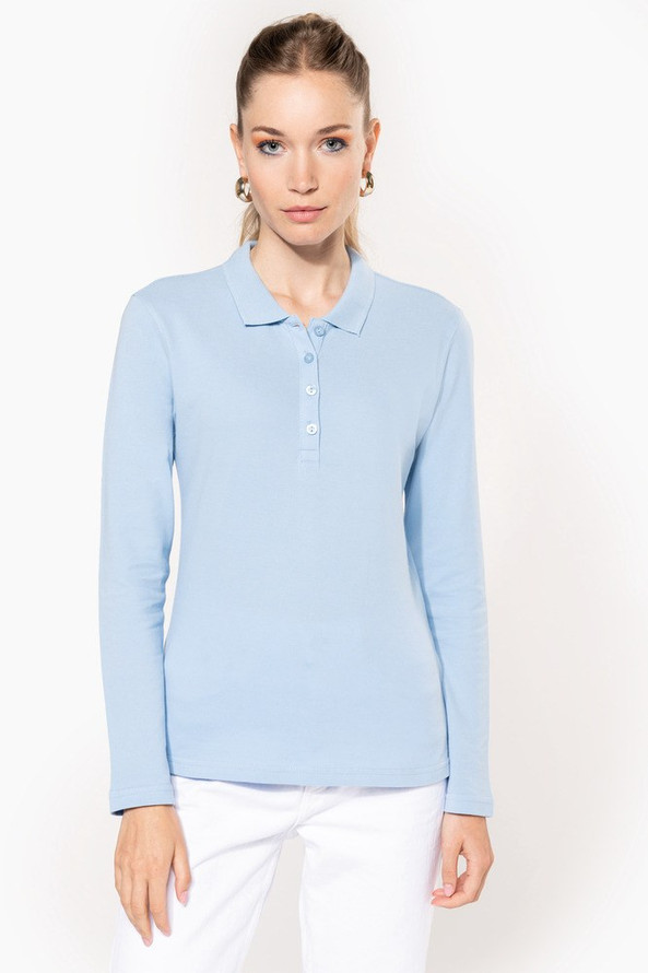 Kariban K257 - Polo piqué manches longues femme
