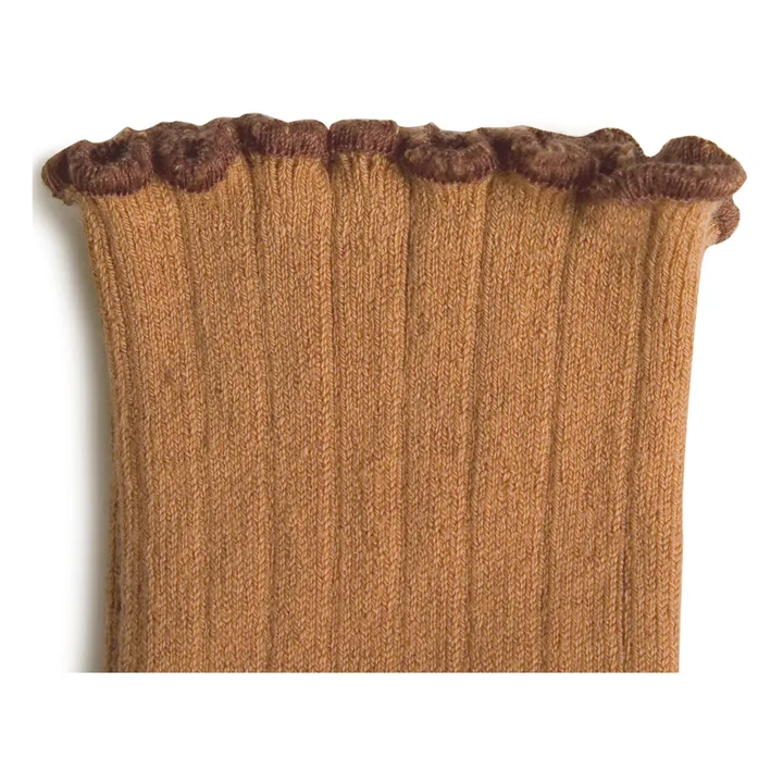 Collégien Chaussettes Delphine | Caramel