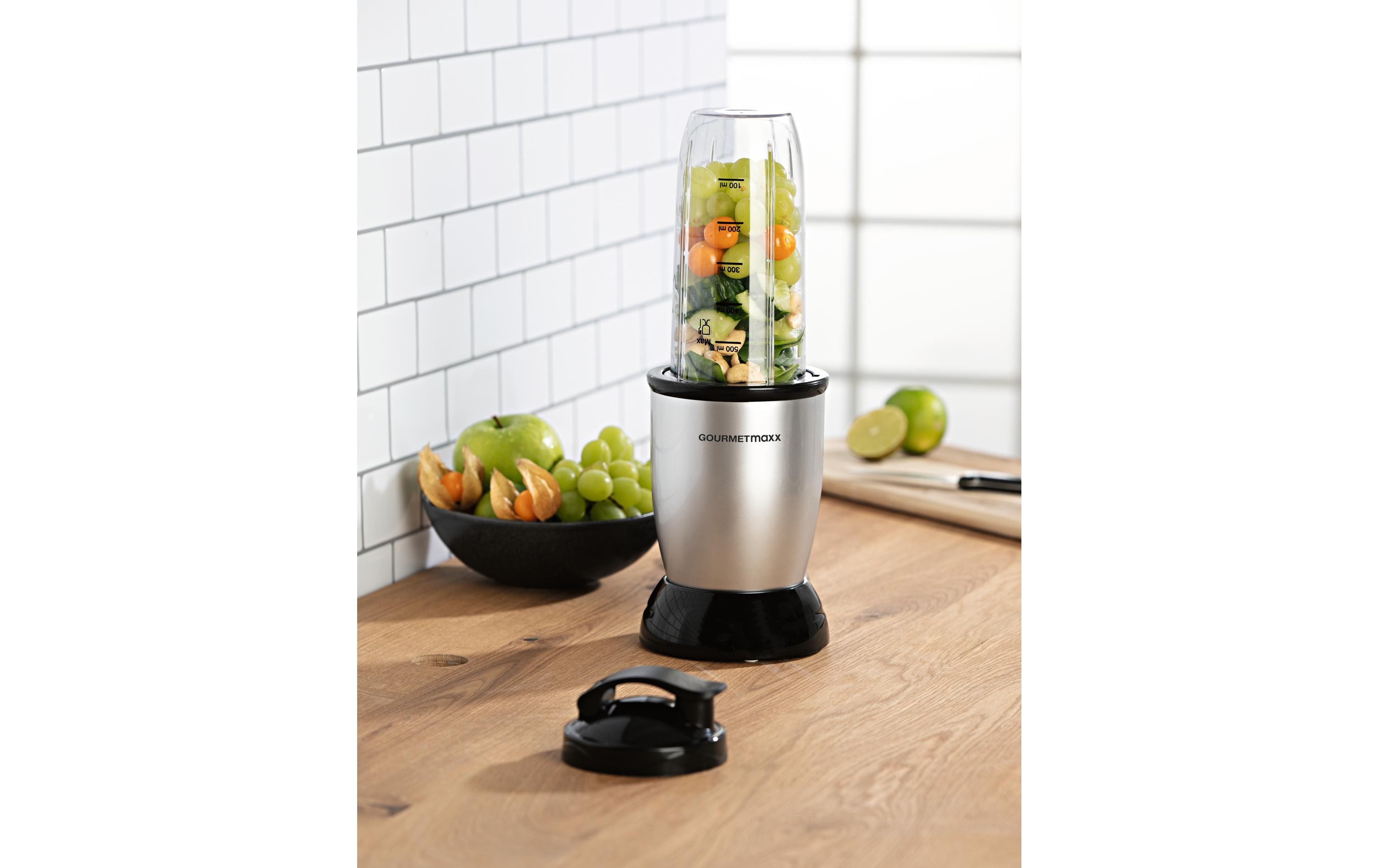 Nährstoffextraktor Nutrition Schwarz/SilberMultifunktionaler Nährstoffextraktor für Smoothies, Suppen und mehr