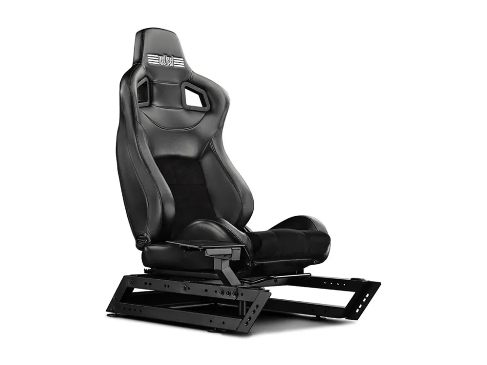 Next Level Racing GTSeat - Racersimulator-cockpitsæde - læder, åndbart stof