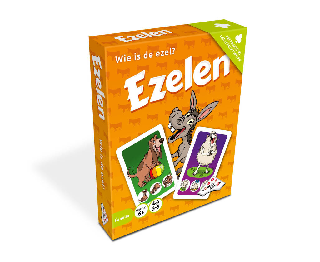 Met mijn kleinzoon gespeeld en erg veel gelachen was ook makkelijk uitEzelen