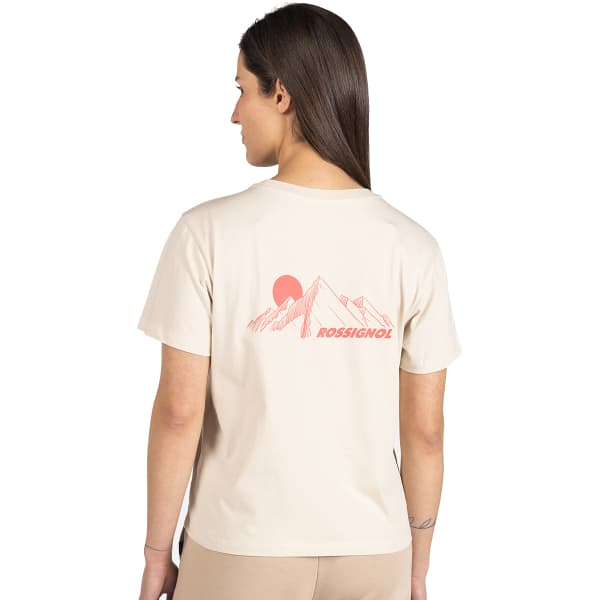 T-shirt ROSSIGNOL W WATERFALL TEE WHITECAP SA