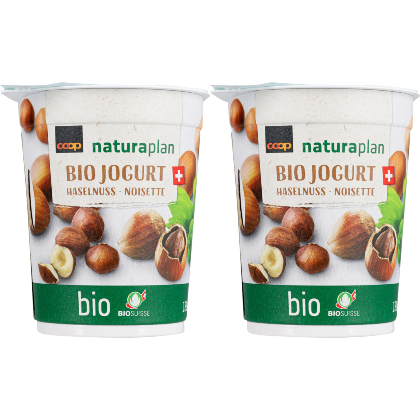 Naturaplan Bio Joghurt Haselnuss 2x180g