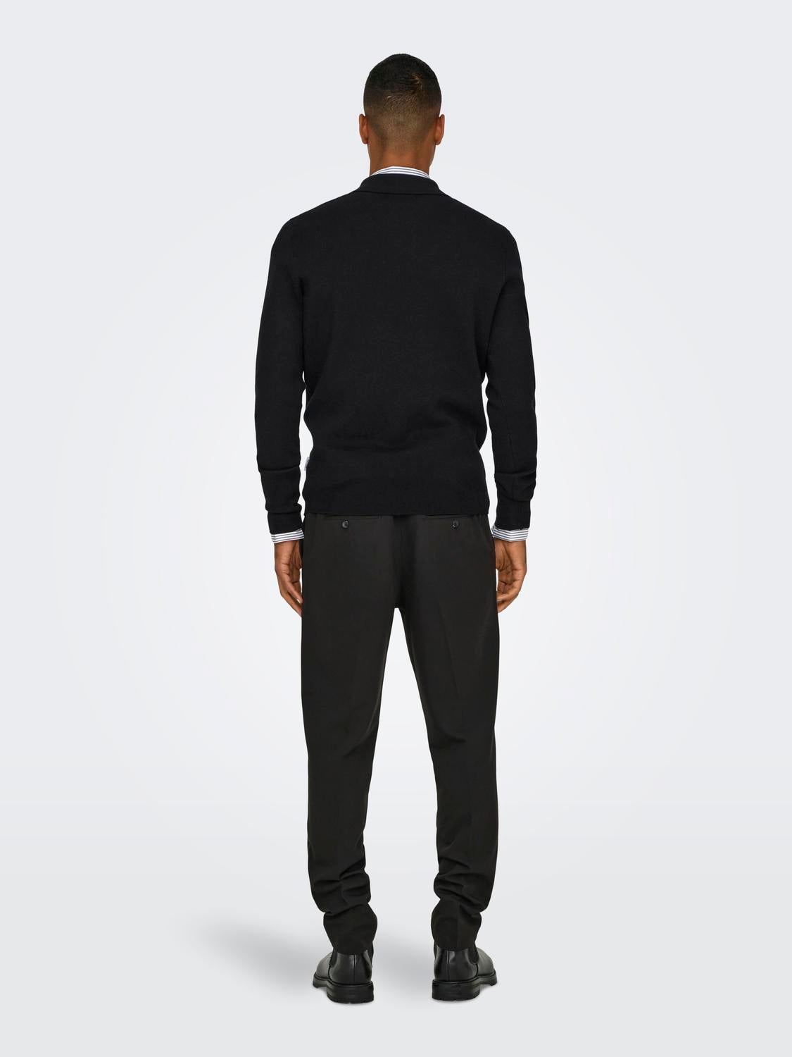 ONSCOOPER Pullover Black