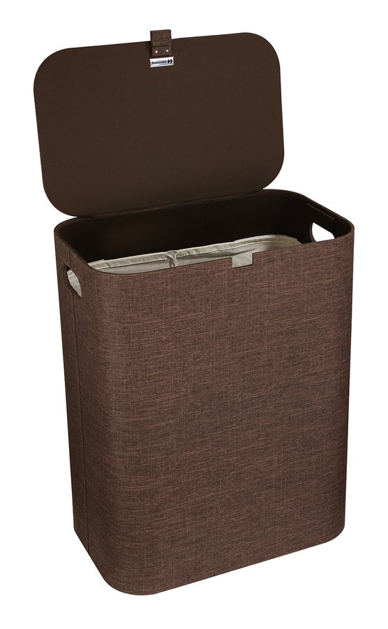 Sapho Bellagio wasmand 50,5x62,5x32cm bruin