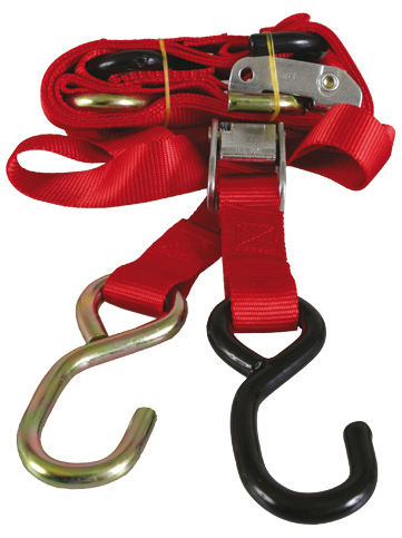 Dafy Moto - Sangles de Fixation Dafy Eco Rouge