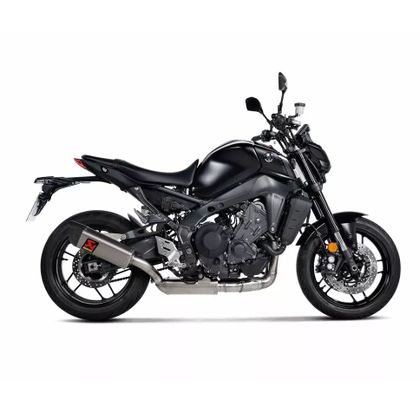 Ligne Complète Akrapovic Racing Titane Embout carbone - Gris