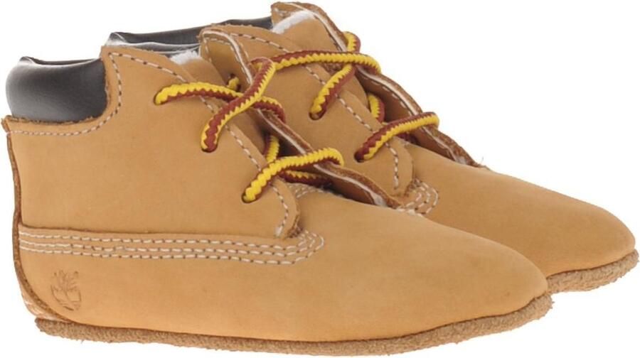 Timberland Crib Set babyschoentje van nubuck met muts giftbox