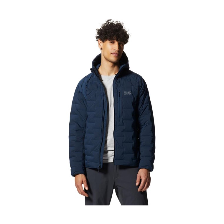 Mountain Hardwear Stretchdown Hooded Jacket Men Hardwear Navy