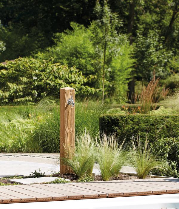 Garantia Kunststoff-Wasserzapfsäule Wood, ca.
