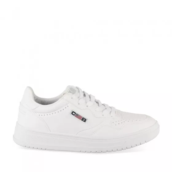 Baskets BLANC COTTON BELT