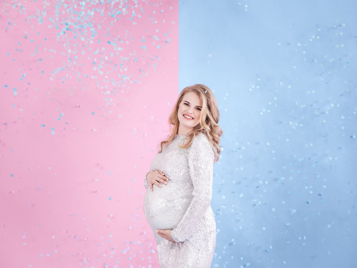 Confetti Kanon Gender Reveal Jongen 60cm