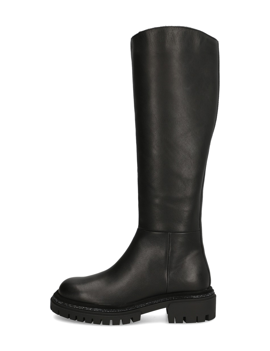 Glattleder Stiefel
