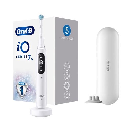 Oral-B IO7 Eltandbørste, Hvid