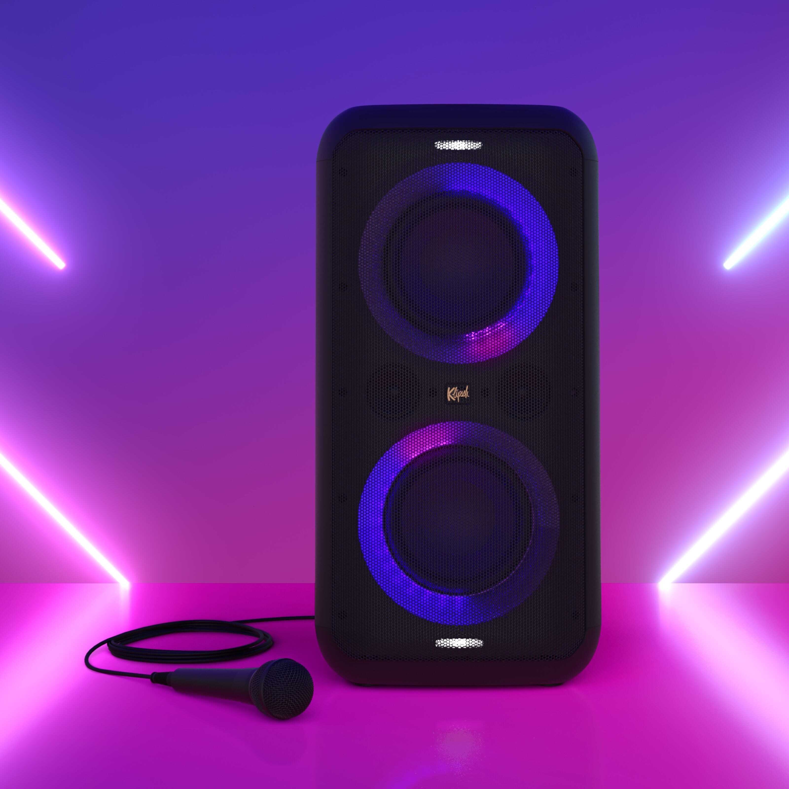 Klipsch GIG XXL Partyhøyttaler med mikrofon