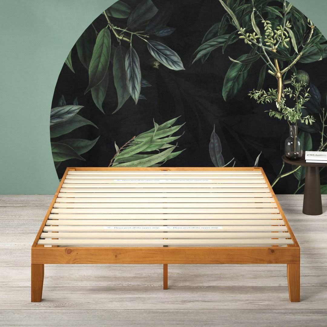 Burg Deluxe Solid Wood Bed Frame Hashtag Home