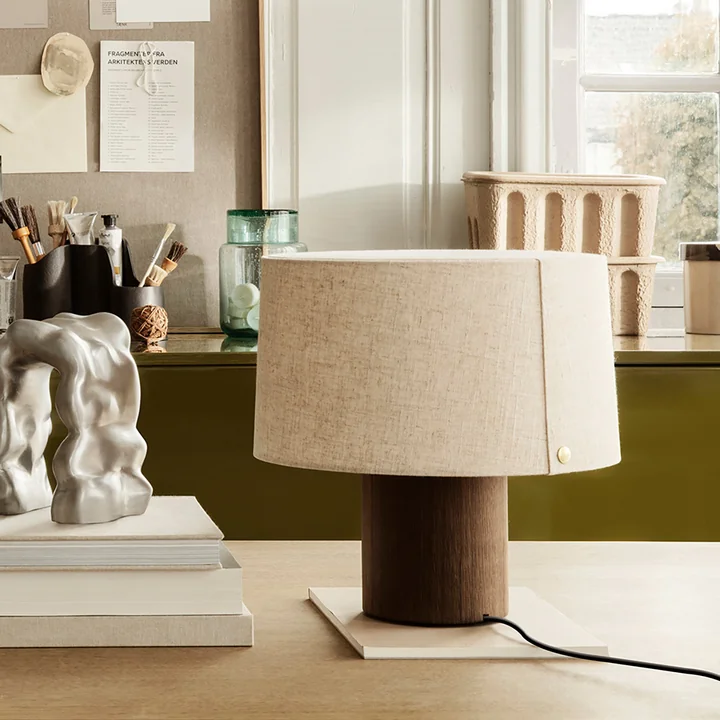 Ferm Living - Eclipse Lampenschirm medium, natur