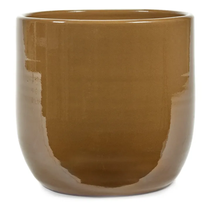 Serax Cache pot émaillé | Mustard