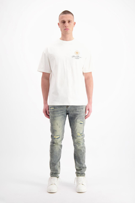 Black Bananas witte heren t-shirt