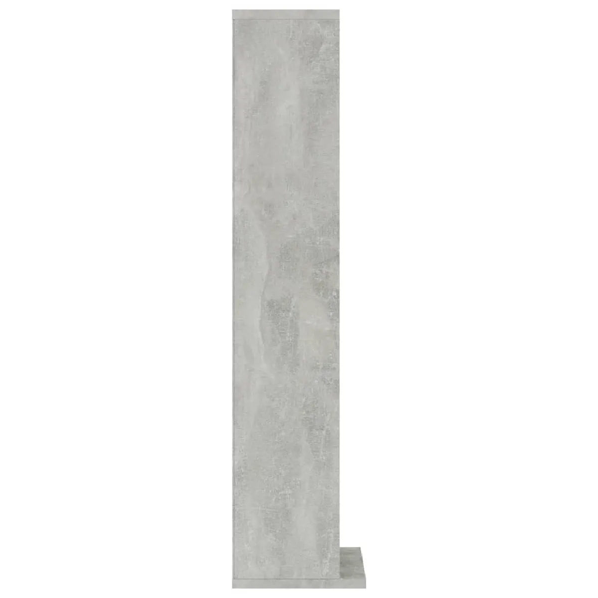 vidaXL Armoire à CD - Gris béton