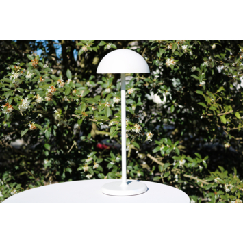 Lucide USB oplaadbare tafellamp Joy 1.5W wit