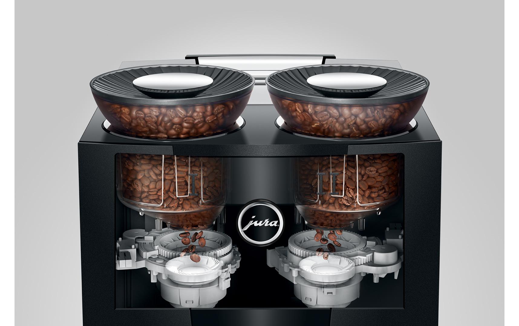 Kaffeevollautomat Giga 10 Diamond Black (SA)<br>Vollautomat für eine grosse Auswahl an Kaffee- und Milchspezialitäten