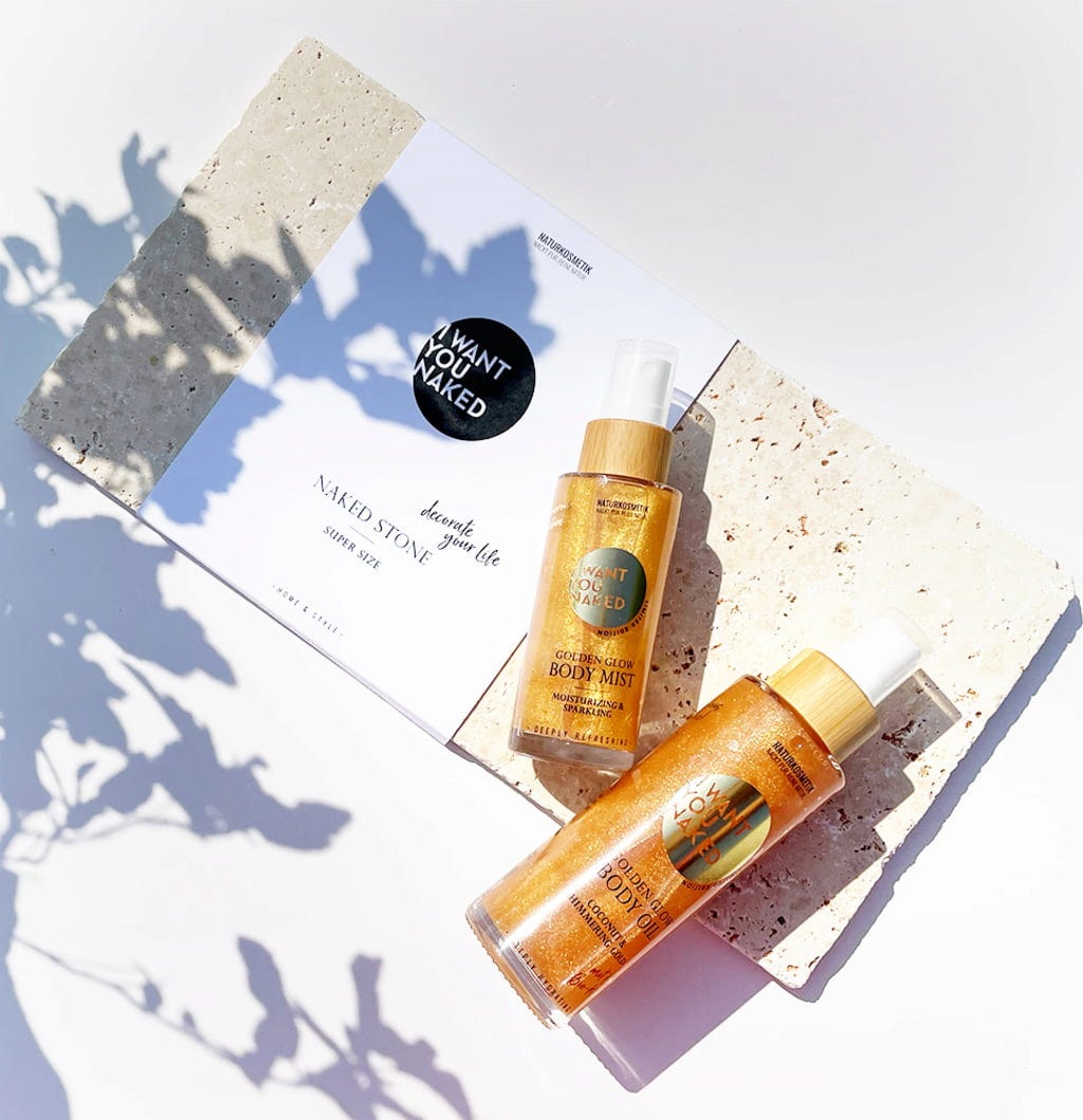 I WANT YOU NAKED  Golden Glow Body Mist, 50 ml