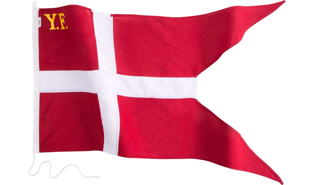 Yachtflag 65x125cm syet DK