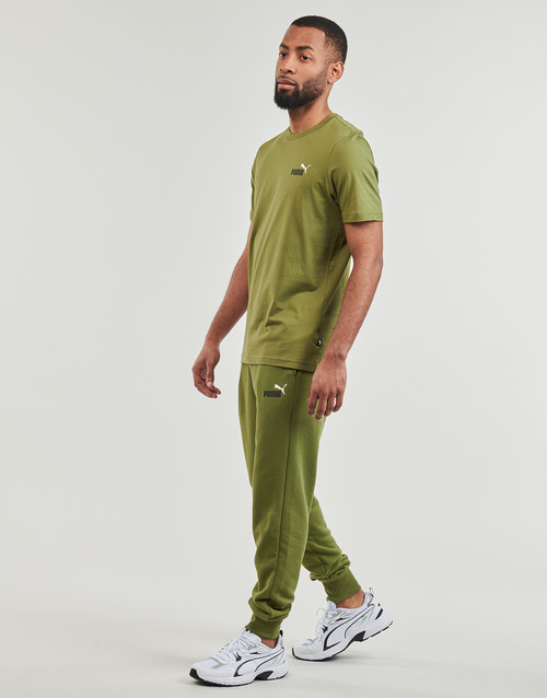 Puma - ESS+ 2 COL SMALL LOGO TEE - Kaki
