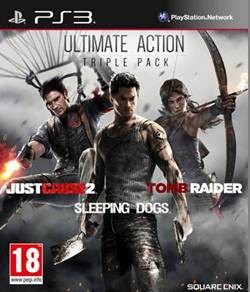 Just Cause 2, Sleeping Dogs & Tomb Raider Bundle- PlayStation 3