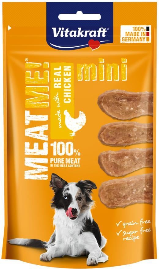Vitakraft kauwstrips Meat Me! Mini kip 60 g