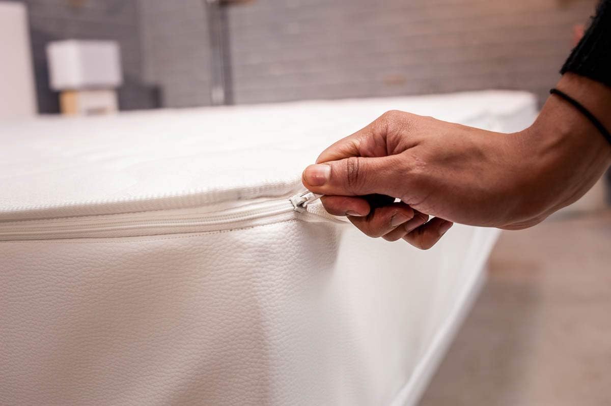 Aqua Sense Premium Tencel Wasserbett Bezug 180x210 cm Mit Reißverschluss I Auflage Überzug Matratzenauflage 180/210