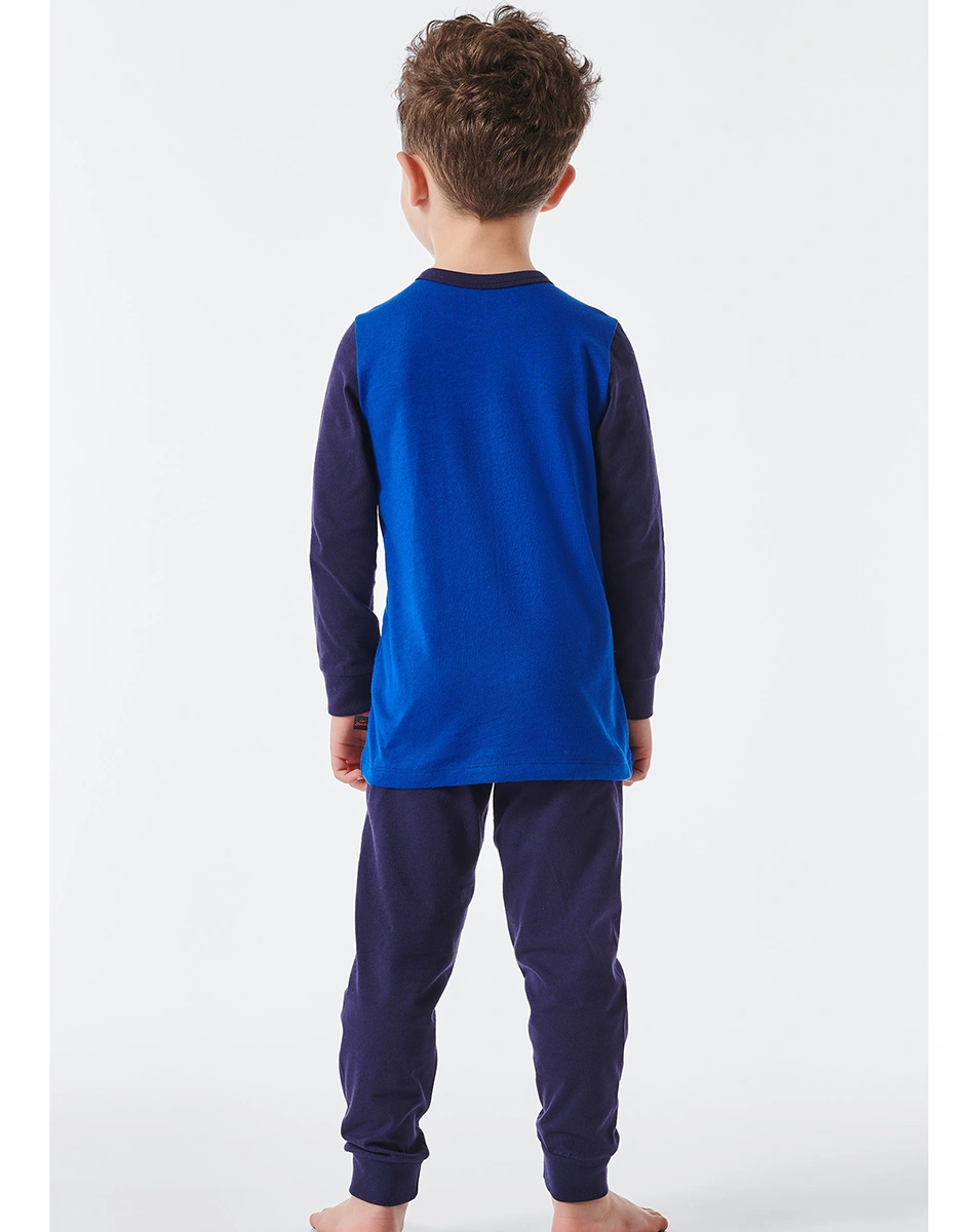 Schlafanzug lang CAPT´N SHARKY in royalblau