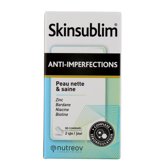 Skinsublim Anti-Imperfections : peau nette - Complément alimentaire