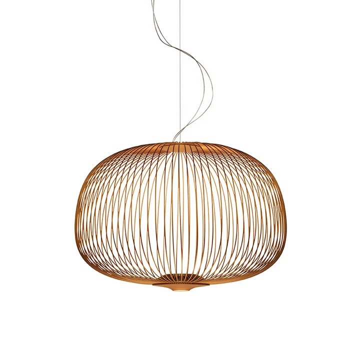 Foscarini - Spokes MyLight LED-Pendelleuchte 3, kupfer