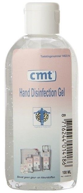 CMT Handdesinfectie Gel Flacon 100ml