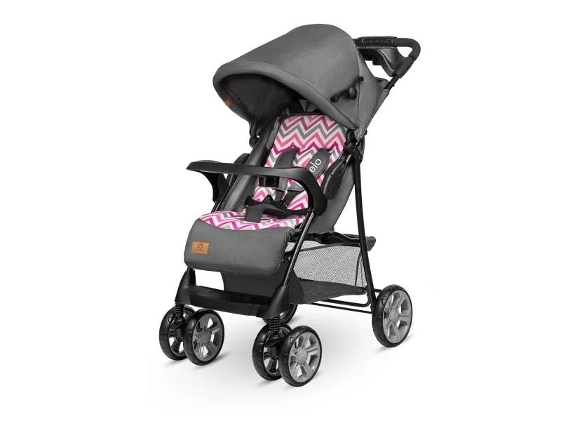 Lionelo Strollers - Lo-Emma Plus Pink Scandi