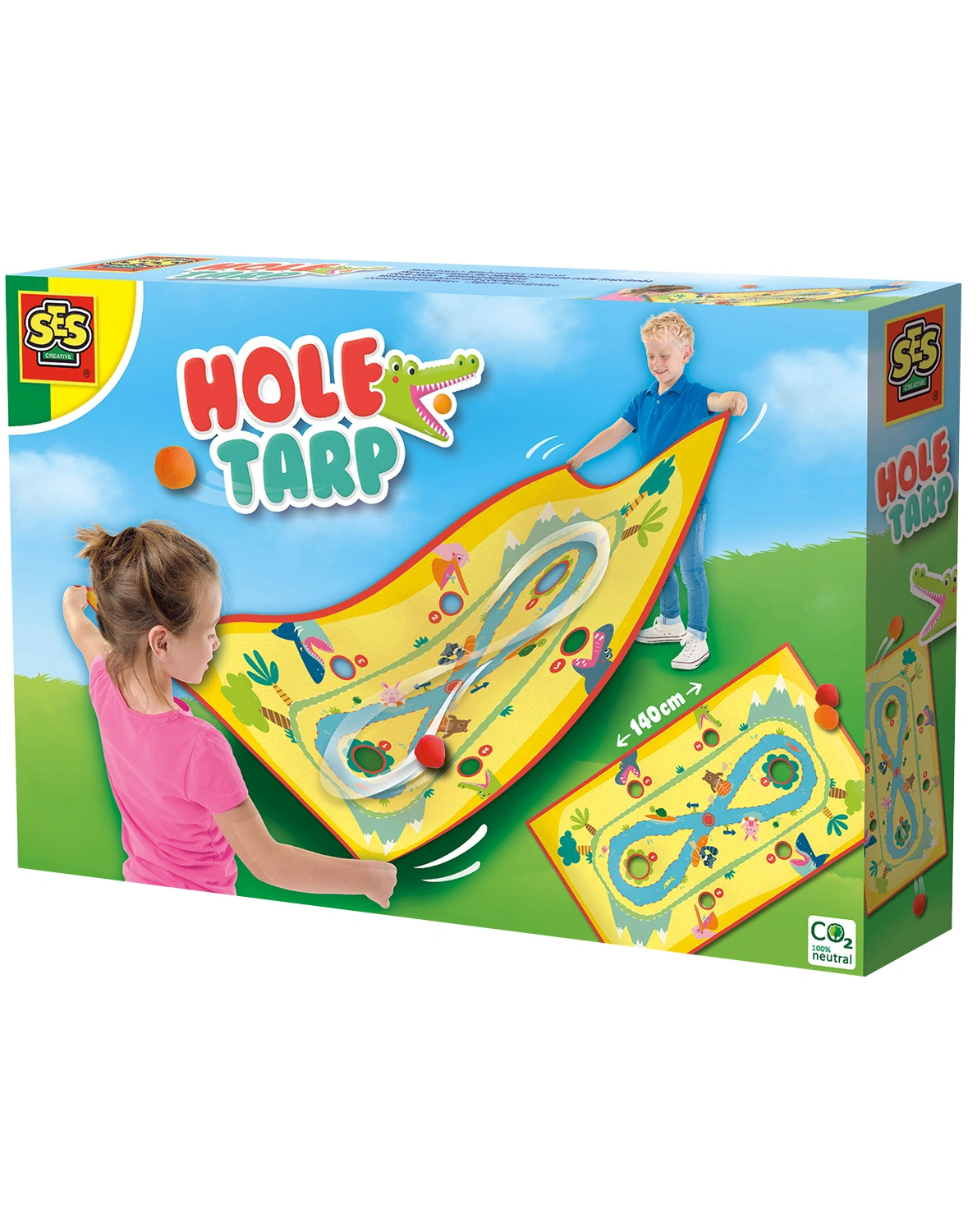 Geschicklichkeitsspiel HOLE TARP 3-teilig