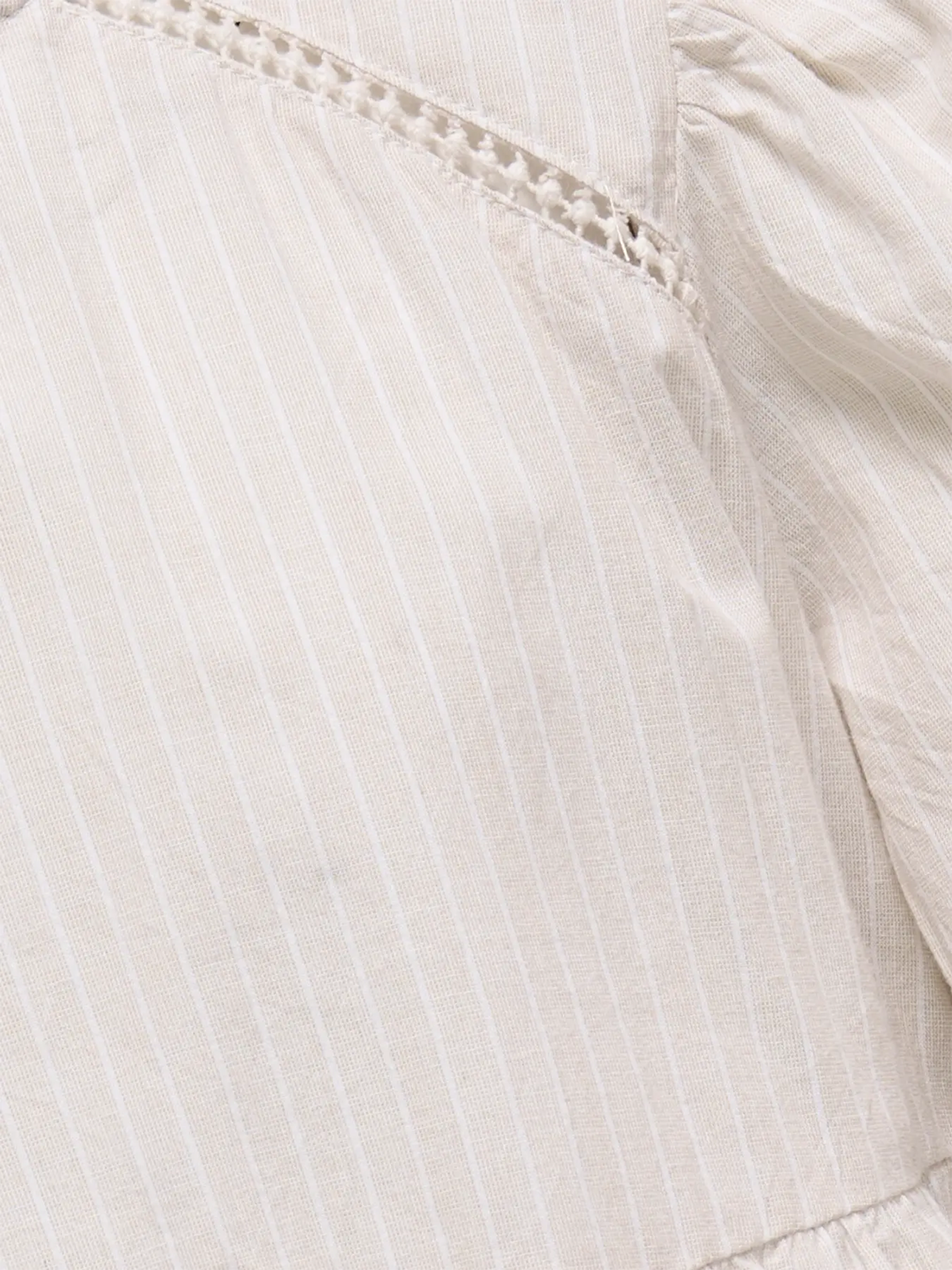 Daimi Short Sleeve Detail Dress Woven