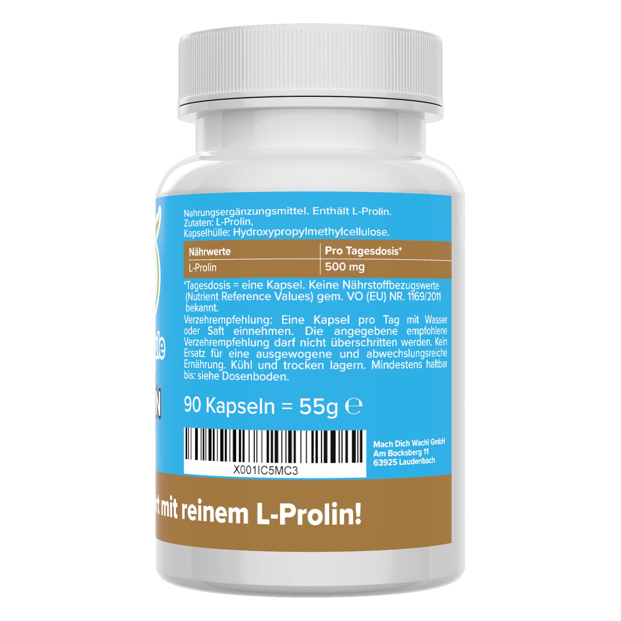 L-Prolin Kapseln - Vitamineule®