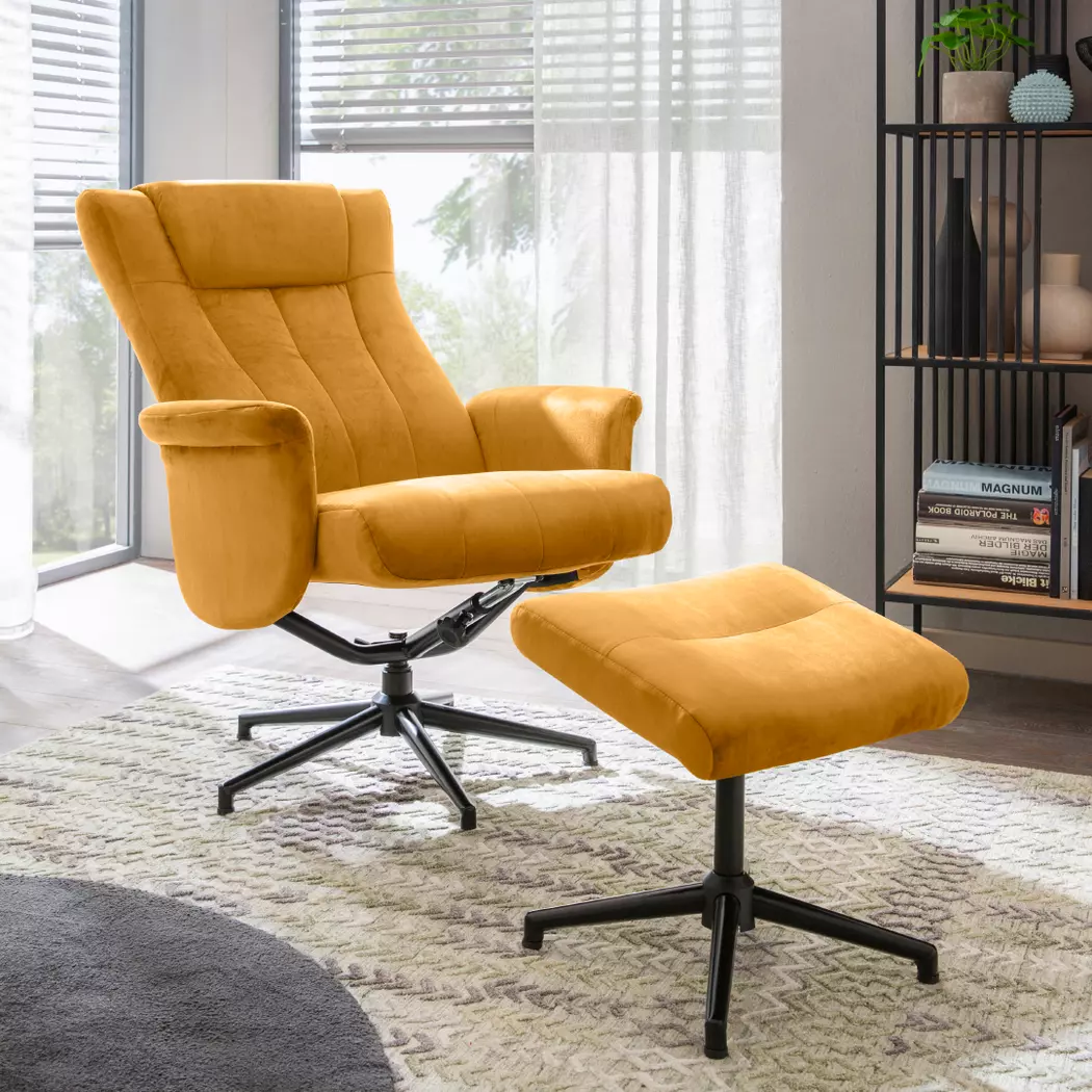 Sessel mit Hocker Linz